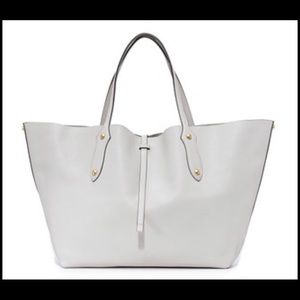 Annabel Ingall large isabella tote in smoke grey
